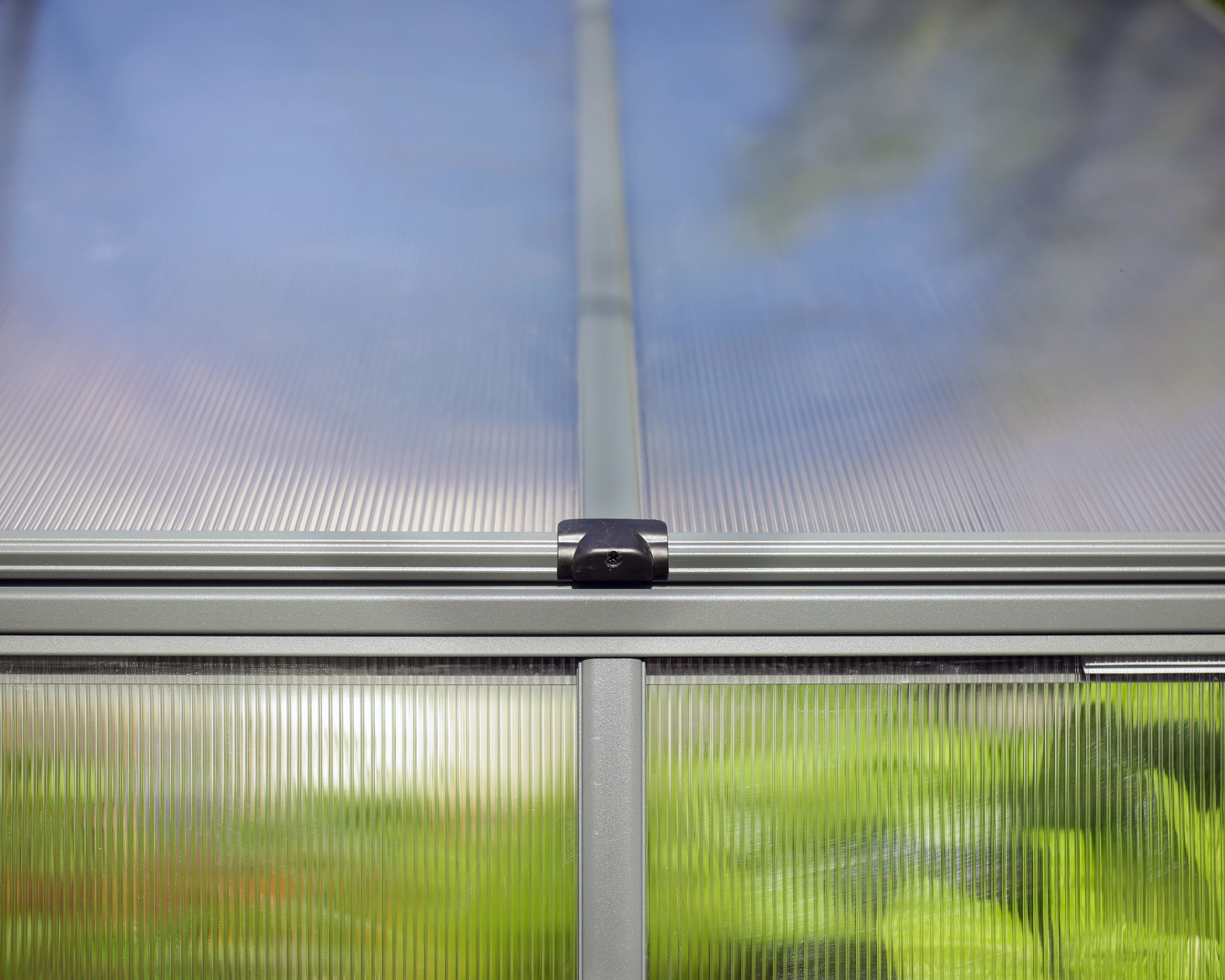 Palram Canopia Tuinkas Mythos 185 x 246 cm Antraciet - Afbeelding 7